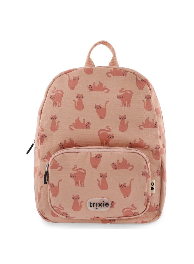 Trixie Backpack Regular - 12 Inch/30.5 cm - Print Charming Cat - Image 1